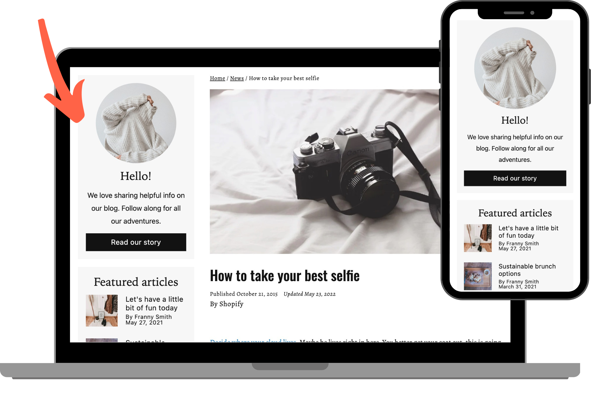 Spring Collection (Article sidebar)