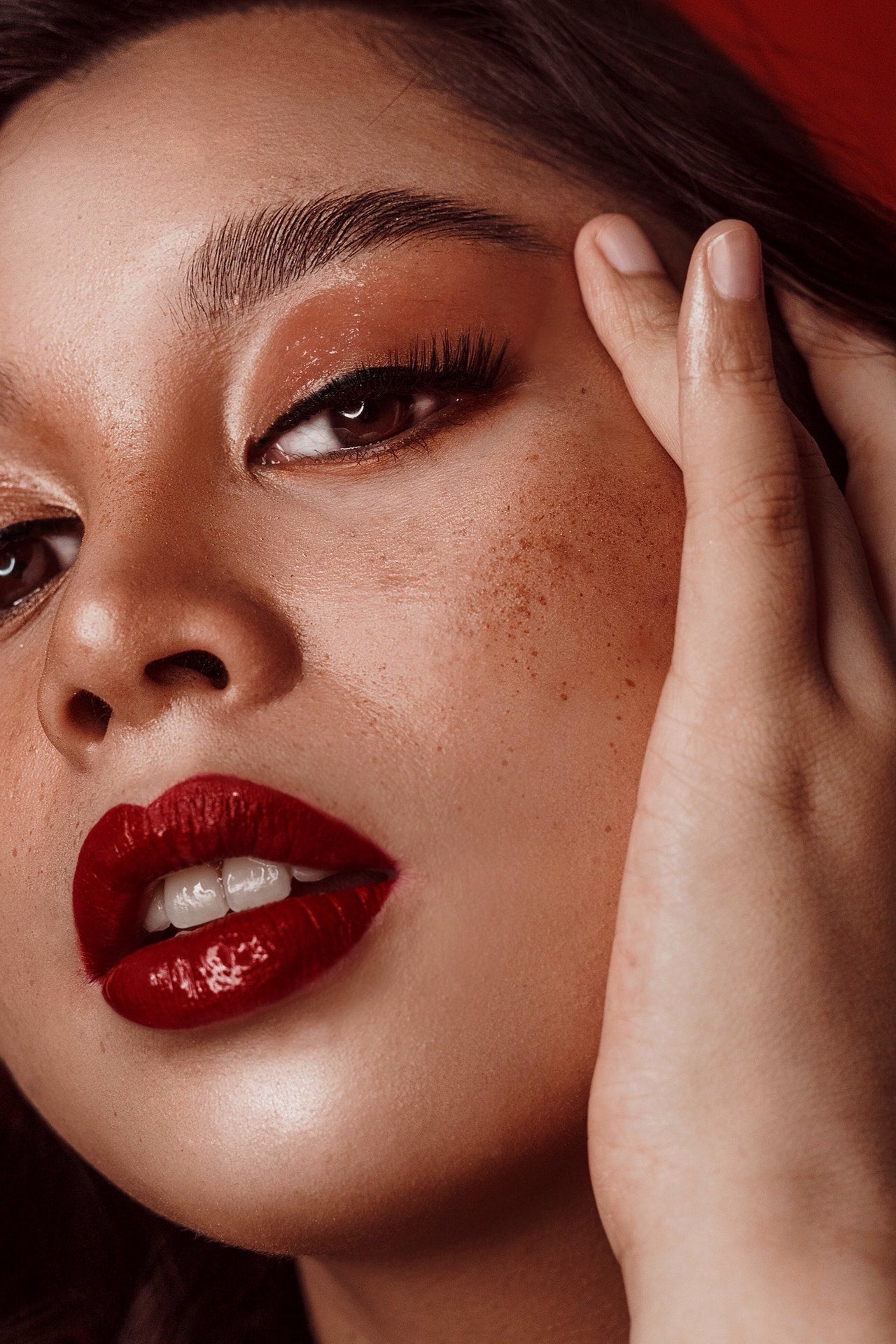 The right red lipstick