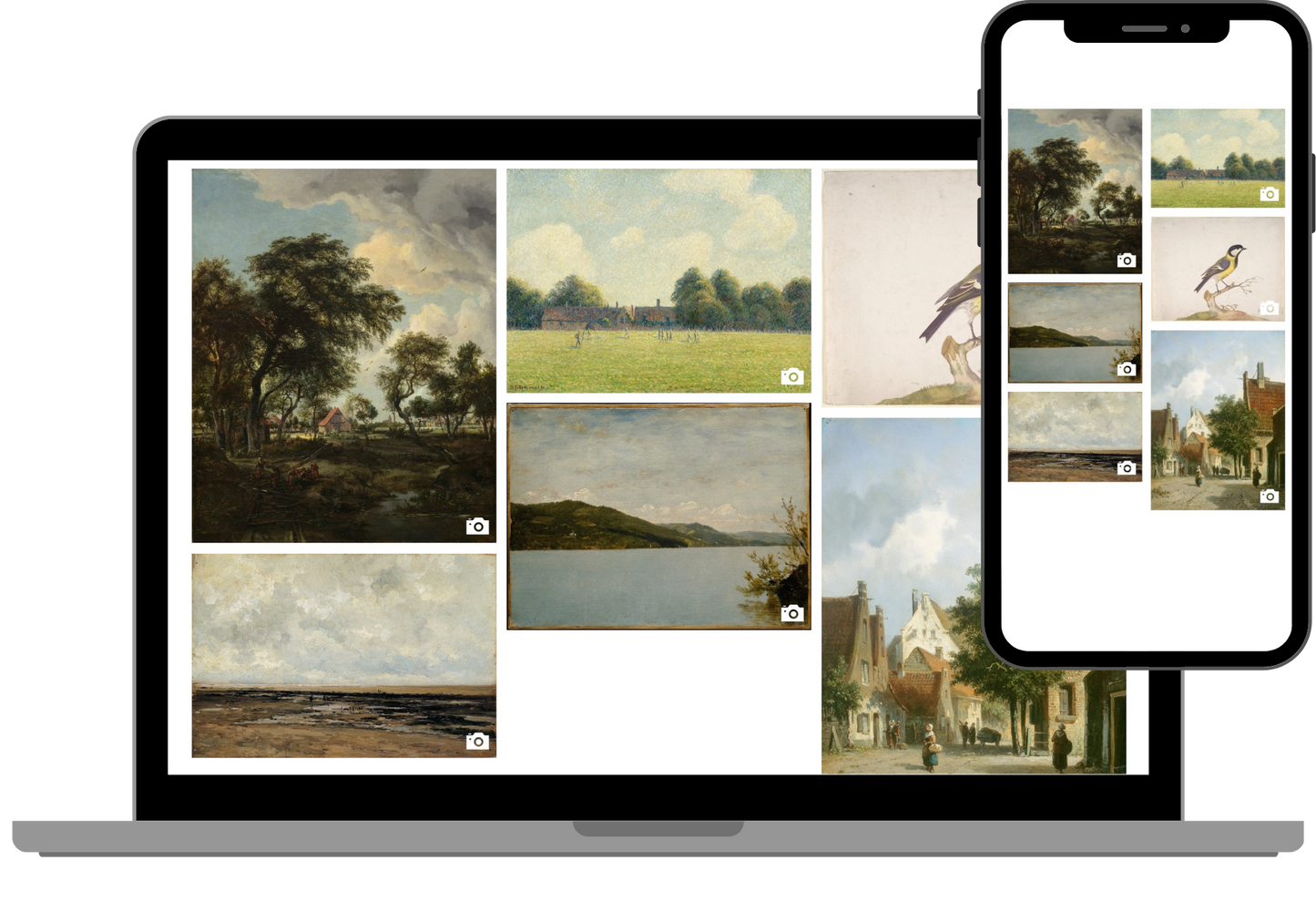 Media gallery - masonry