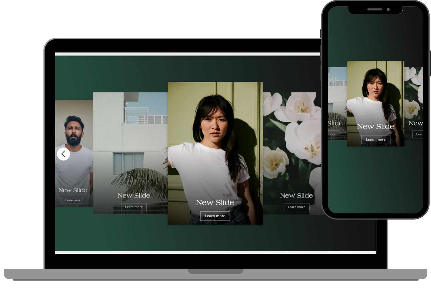 Slideshow - coverflow