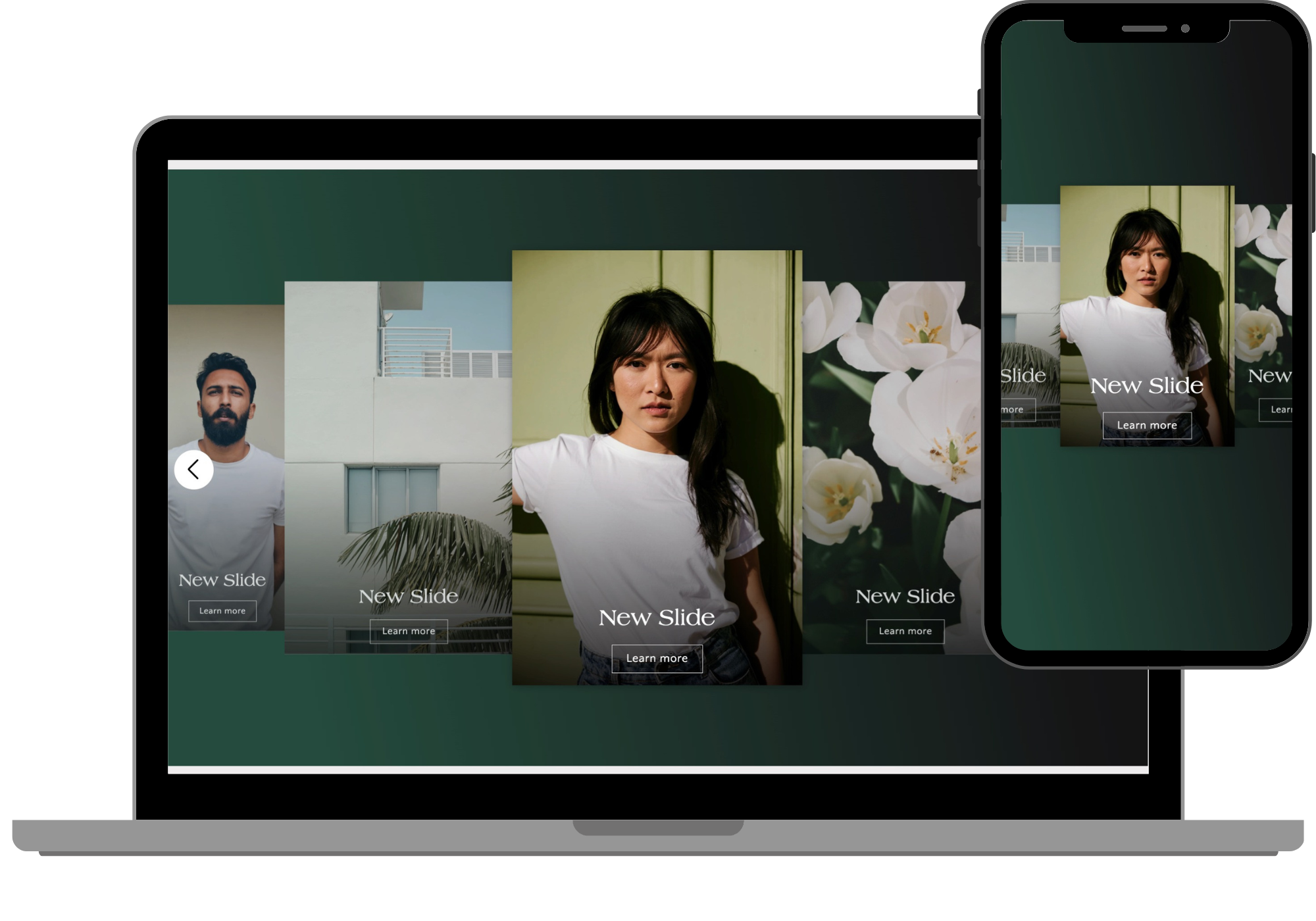 Slideshow - coverflow