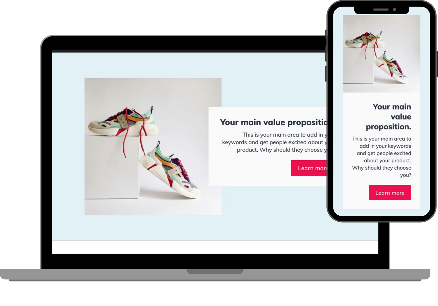 Image with text - overlap