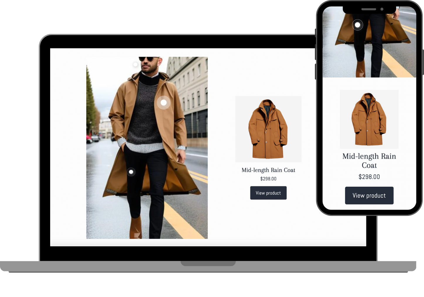 Shop the look -slider