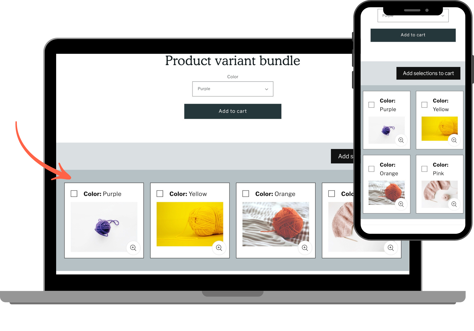 Product variant bundle