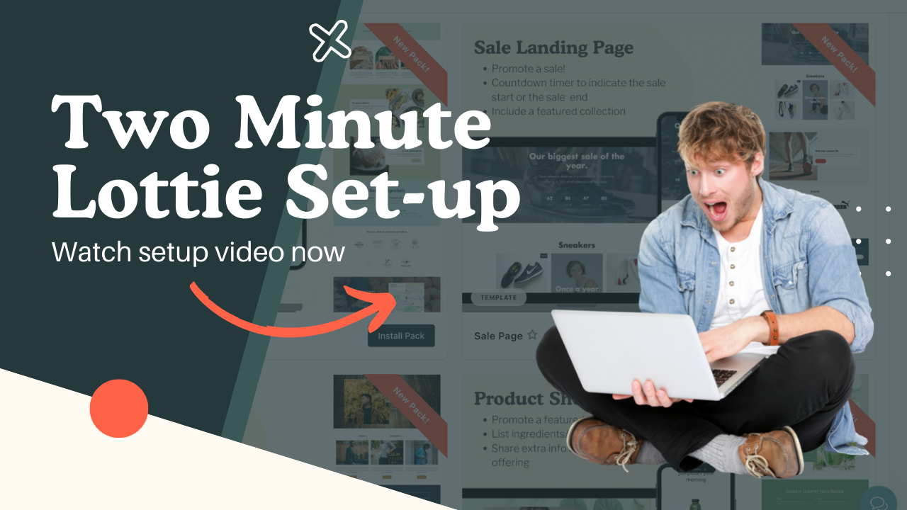 How to use Lottie Animations on Shopify