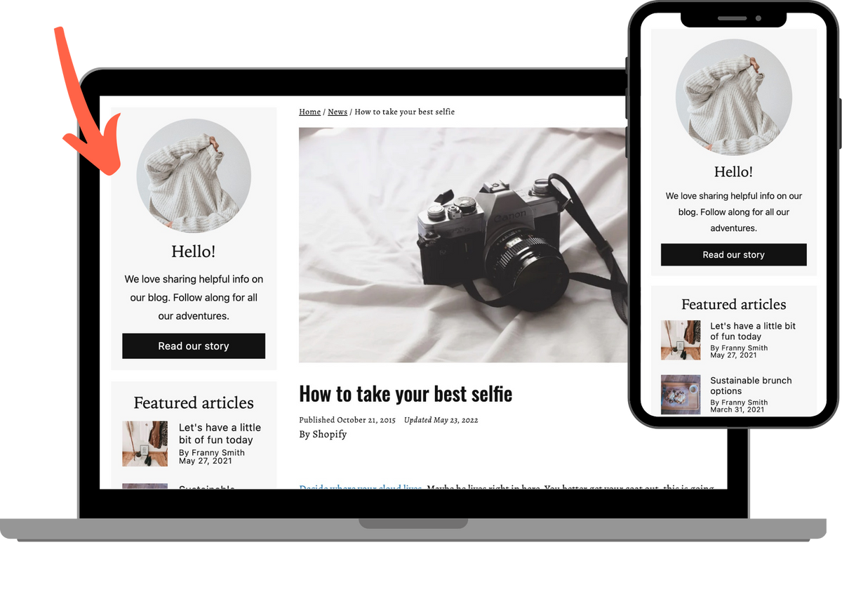 Spring Collection (Article sidebar)