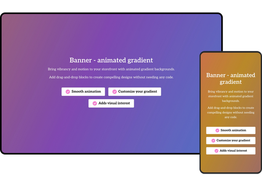 Banner - gradient