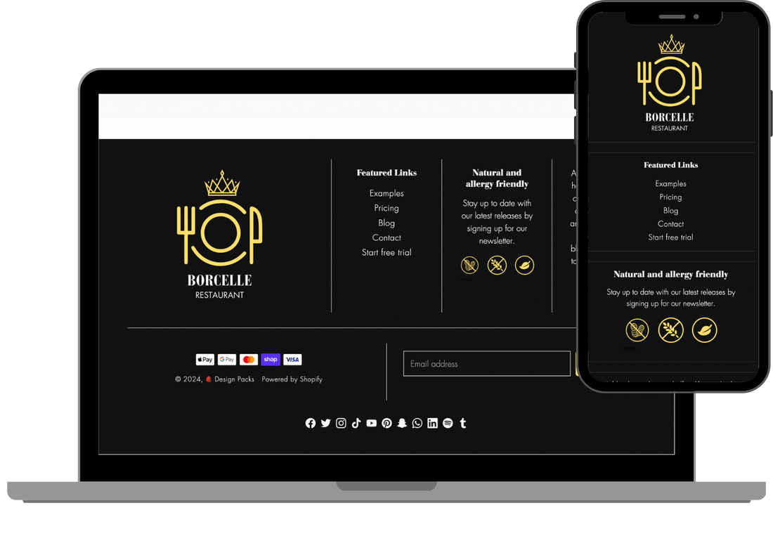 Footer Design Packs Footer design packs