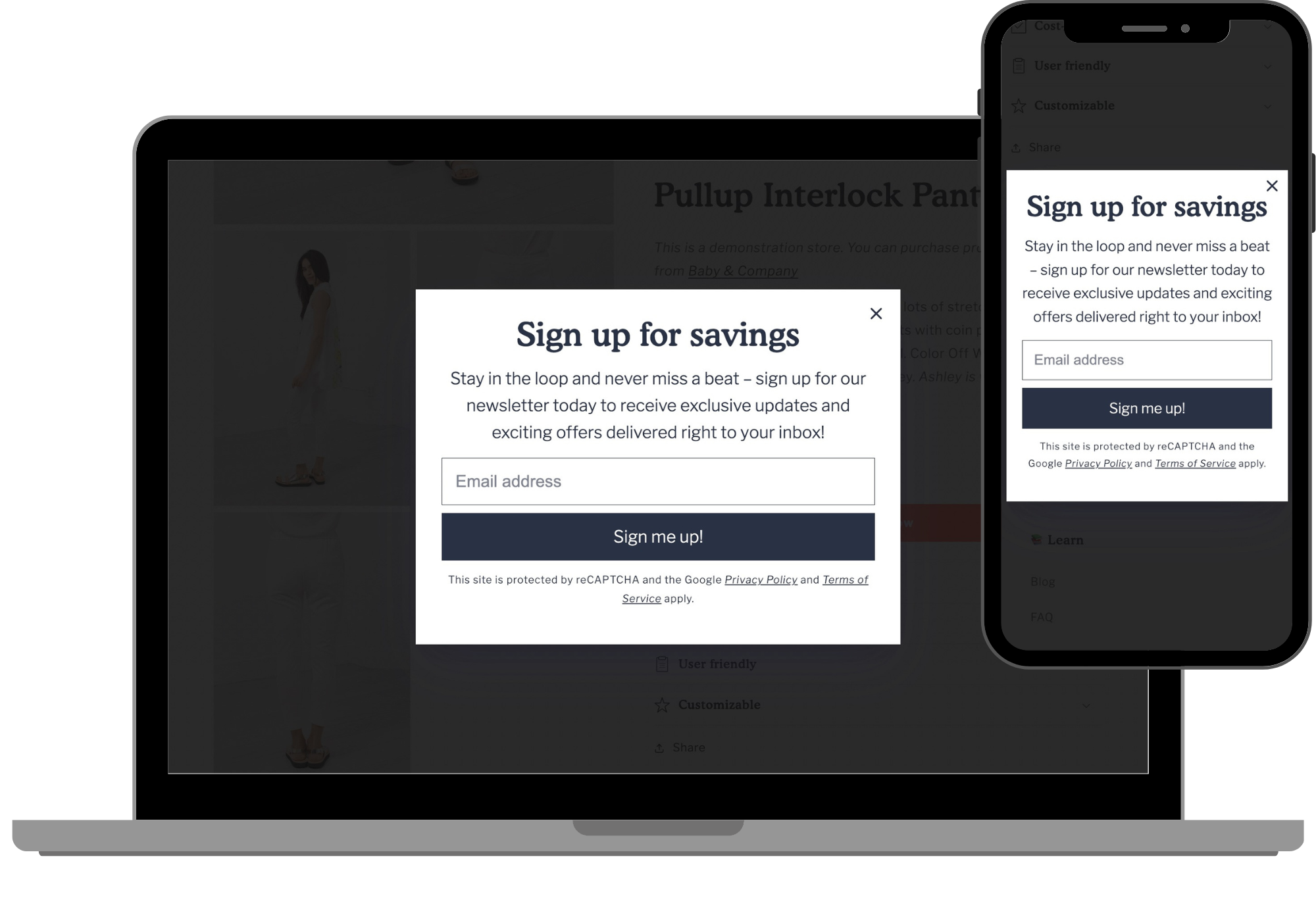 Modal popup – 🎒 Design Packs