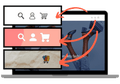 Shopify theme - customize header