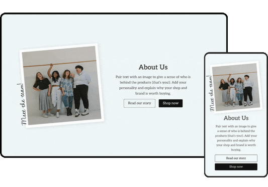 About - photo frame