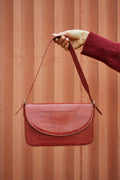 Snakeskin purse