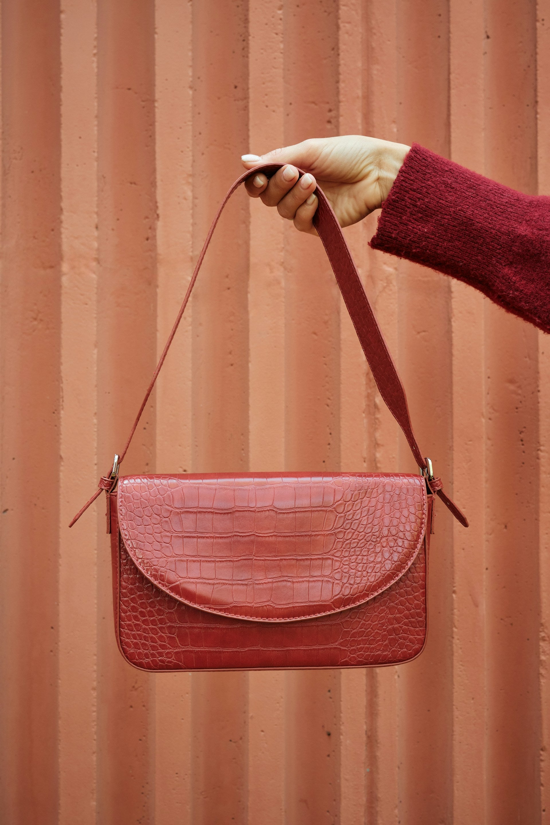 Snakeskin purse