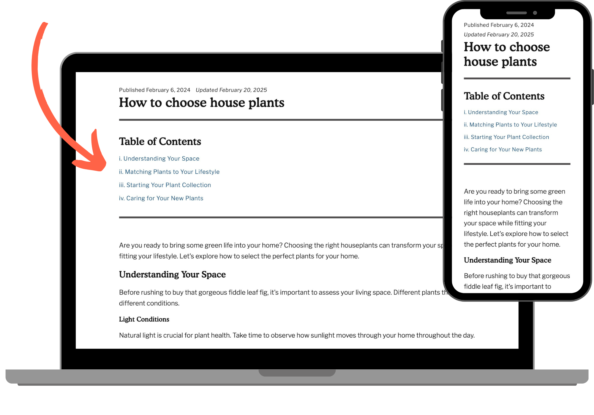 Article - table of contents – 🎒 Design Packs