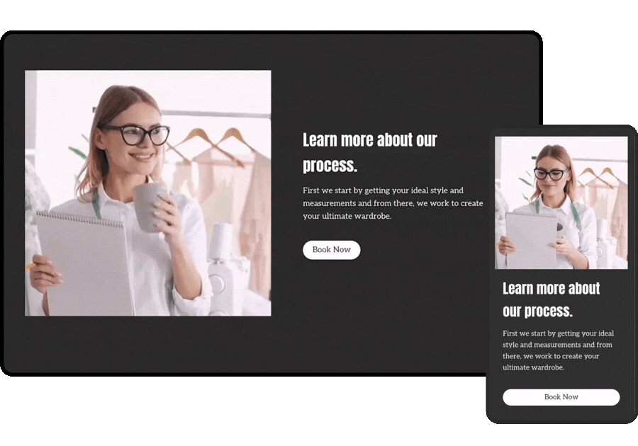Video with text - simple