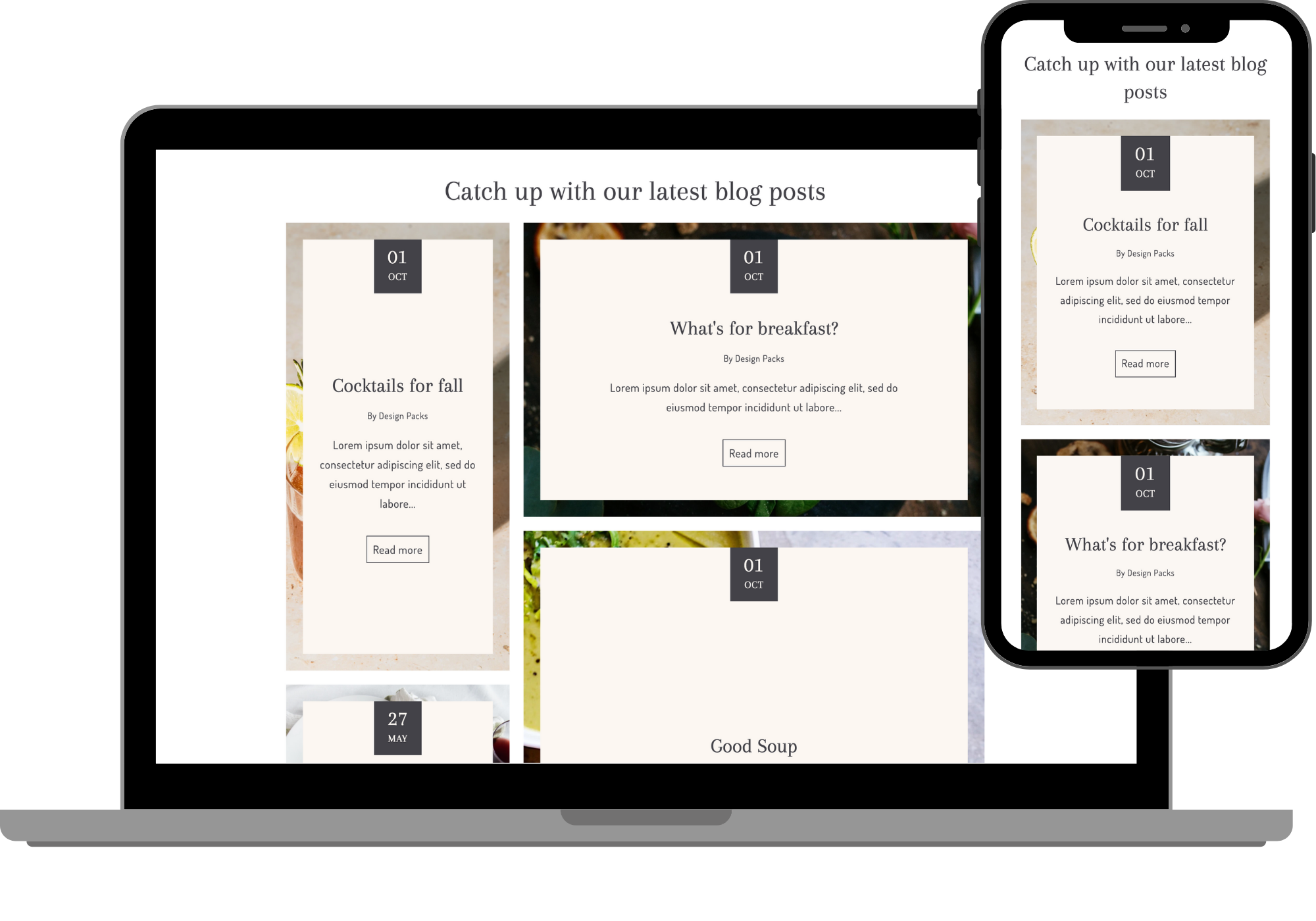 Blog posts - fluid grid – 🎒 Design Packs