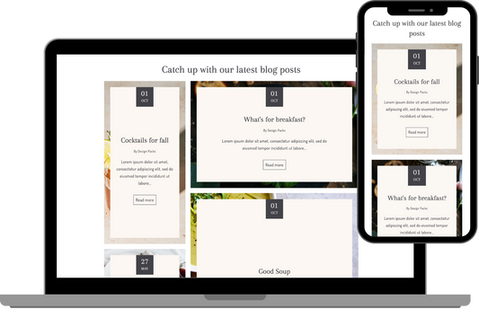 Blog posts - fluid grid