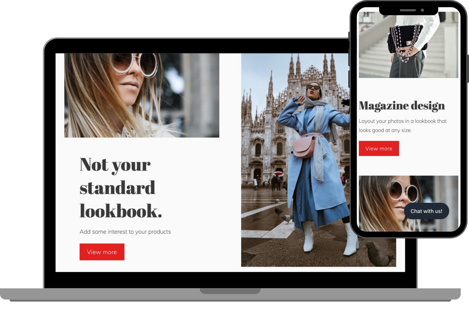 Lookbook Magazine Page – 🎒 Design Packs