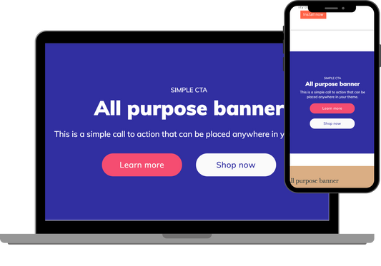 Call to action - simple
