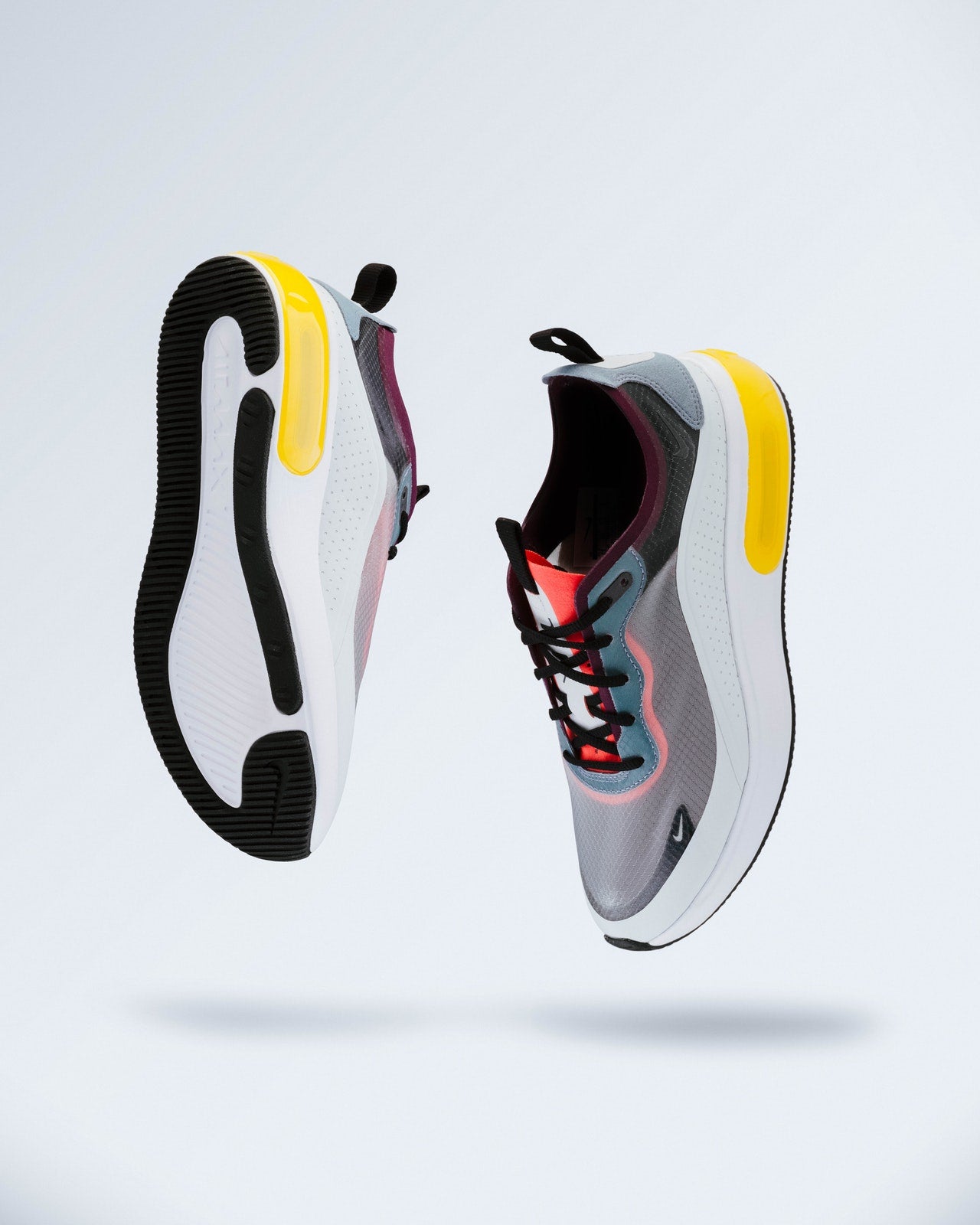 Multi-colour trainers