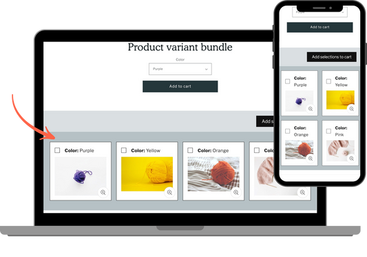 Product variant bundle